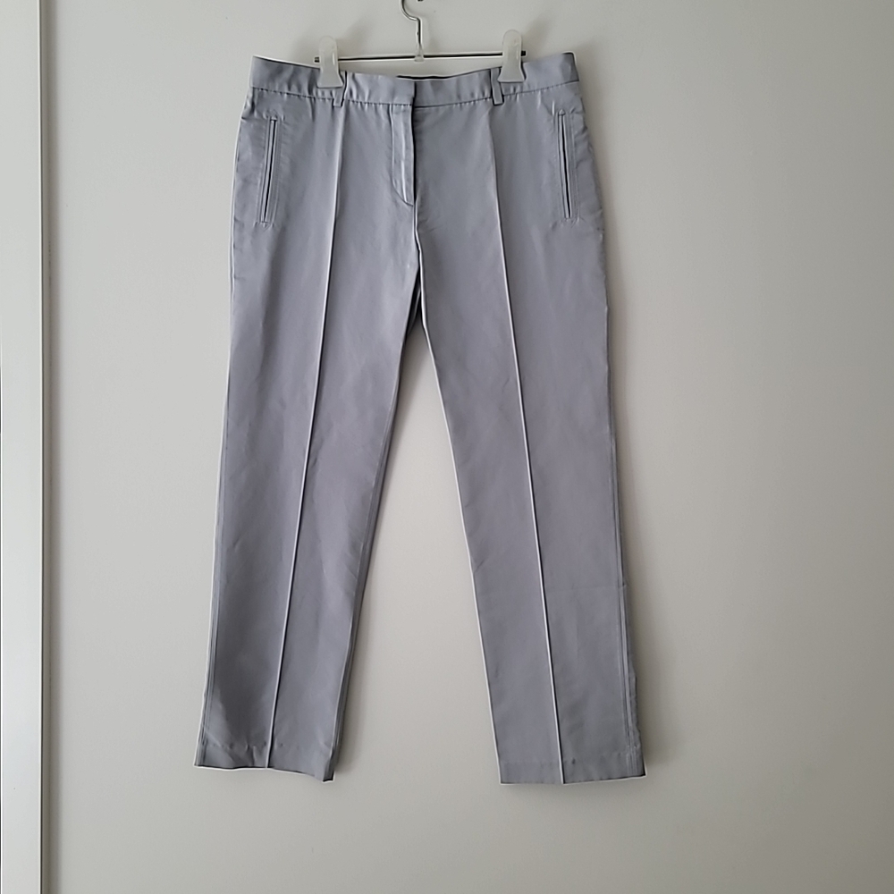 Valentino Gray Straight Leg Dress Pants
